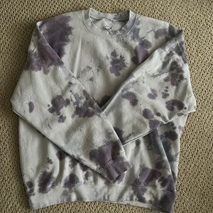 Urban Outfitters Neon Riot tie dye crewneck